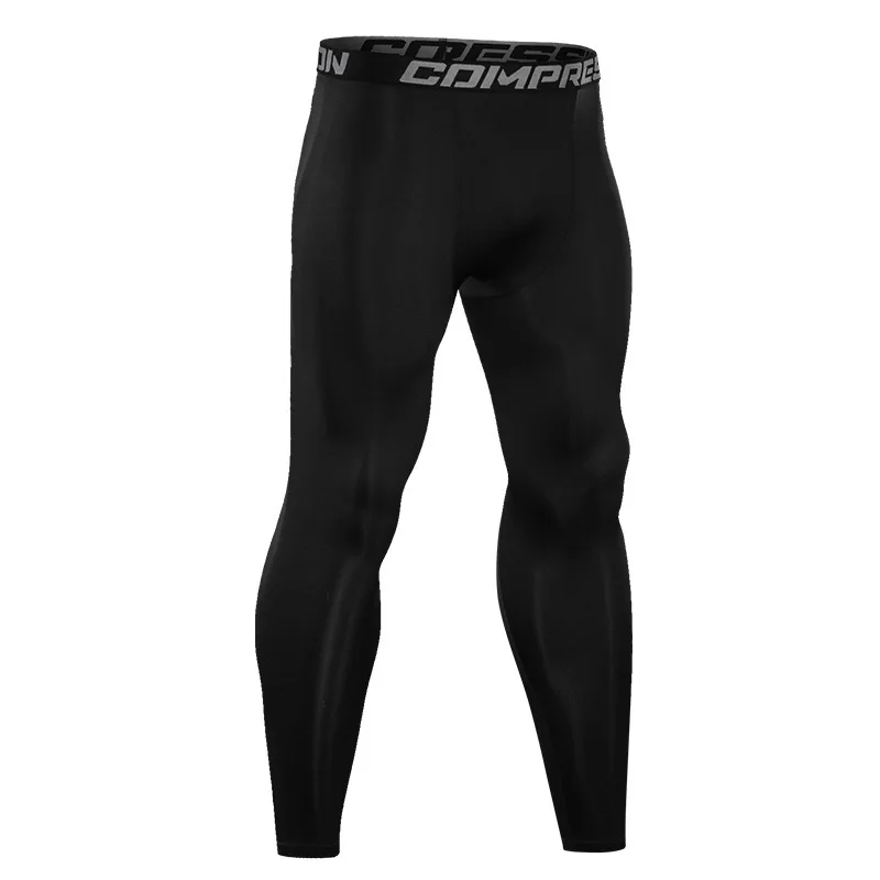 1pcs Men's Thermal Bottoms Male Winter Keep Warm Sports Leggings Running Basketball Quick Drying Breathable Fitness Pants thermal underwear sets