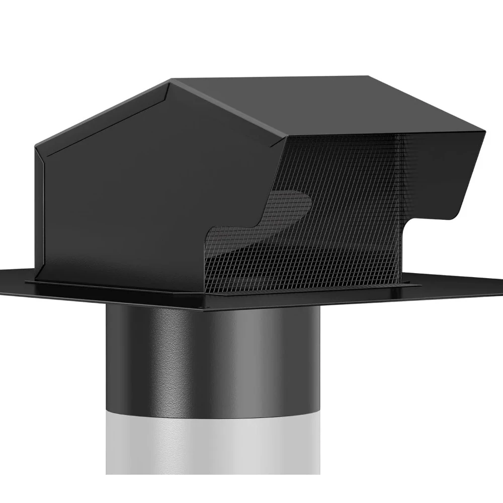 ฝาครอบระบายอากาศบนหลังคา ระบบระบายอากาศแบบถอดได้ ระบายอากาศบนหลังคาสำหรับห้องน้ำห้องใต้หลังคา เครื่องเป่าผม พัดลมระบายอากาศในห้องน้ำ บ้าน 1