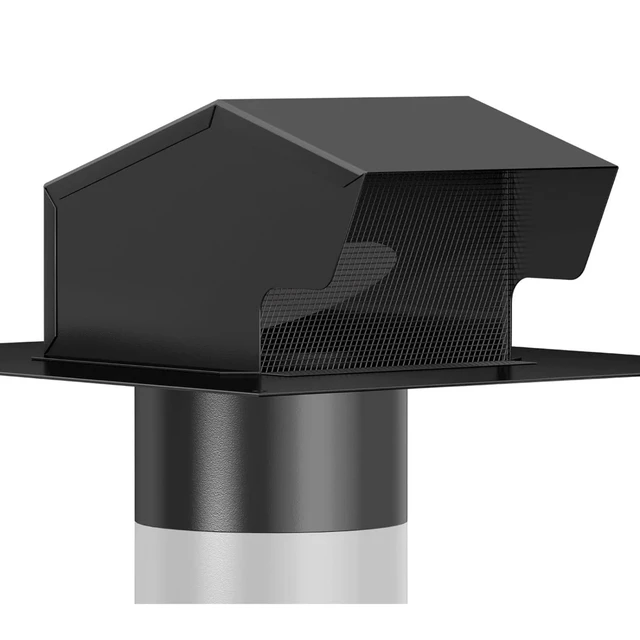 ฝาครอบระบายอากาศบนหลังคา ระบบระบายอากาศแบบถอดได้ ระบายอากาศบนหลังคาสำหรับห้องน้ำห้องใต้หลังคา เครื่องเป่าผม พัดลมระบายอากาศในห้องน้ำ บ้าน 1