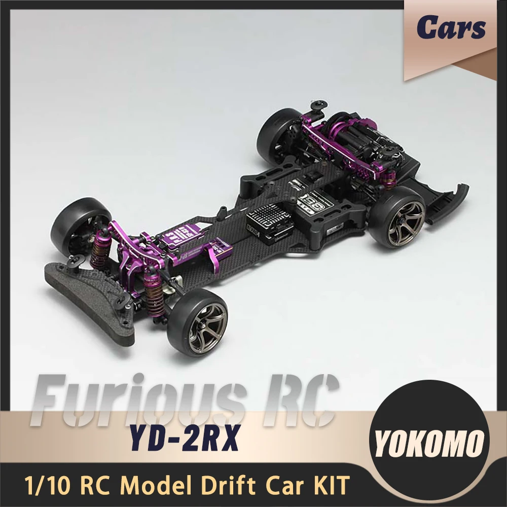 YOKOMO YD-2RX 1/10 RC 전기 원격 제어 후면 드라이브, 전문 드리프트 레이싱 모델 자동차 탄소 섬유 키트, 빈 프레임