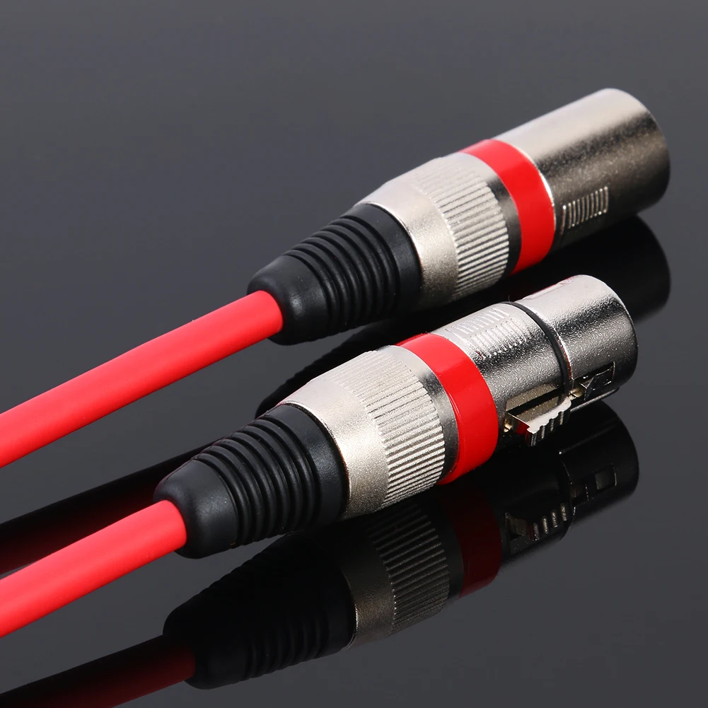 XLR -XLR  ̺  ̺, ƿ ձ ÷, ŷ̰  ִ HIFI ׷ ͽټ ̾ ͼ, 1.8m, 3 