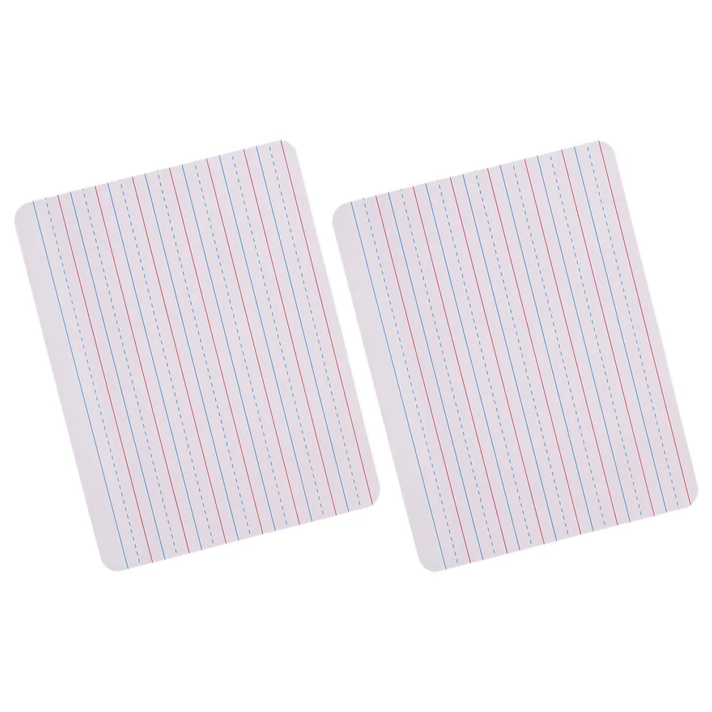 

2 Pcs Small Dry Erase Boards Personal Whiteboard Whiteboards Handheld Wood Conference Child Kids Writing