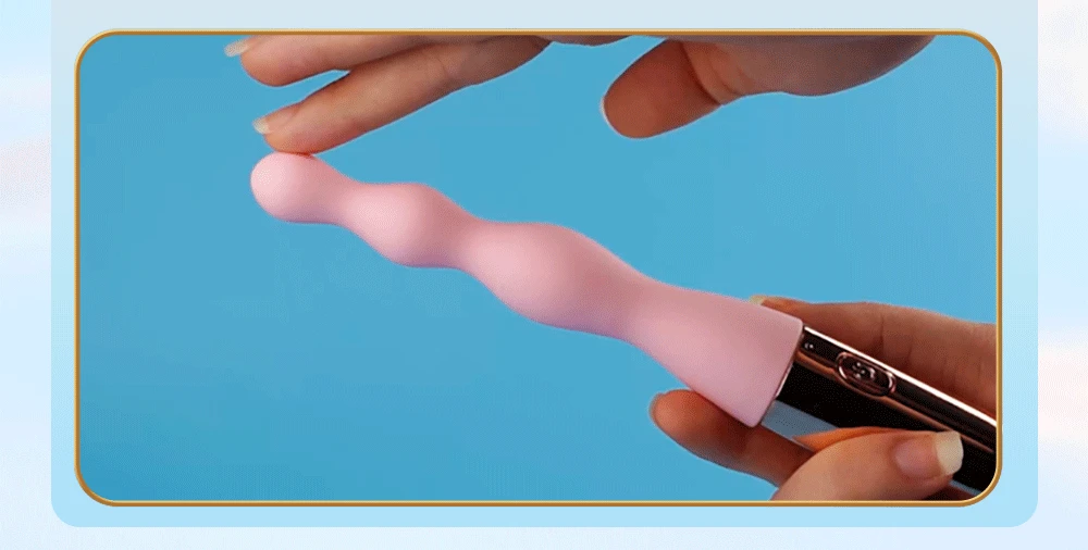 10 Frequency Silicone Backyard Bead vibrating Butt Plug G spot female masturbation vibrator Adults Products Sex Toys For Women