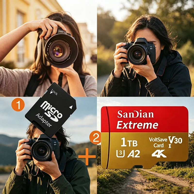 1TB High-Speed Class 10 Micro SD Card