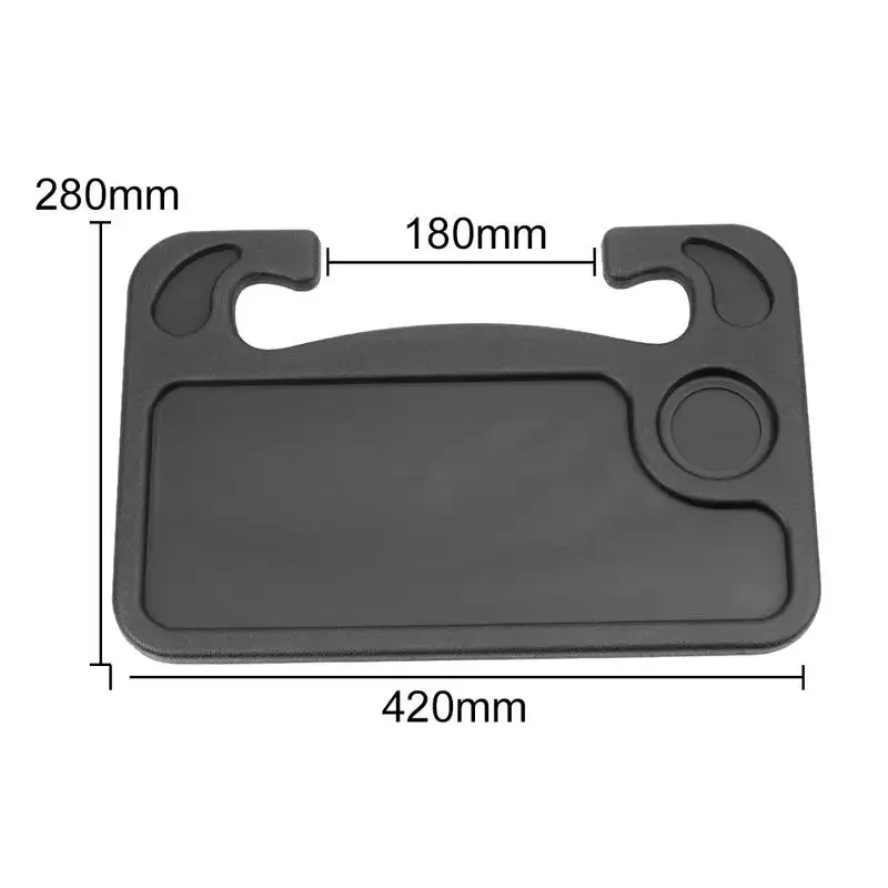 Car Table Interior Auto Steering Wheel Double Side Use FOR OFFICE WORK DRINK FOOD SUPPORT Steering-Wheel Accessories car table stand