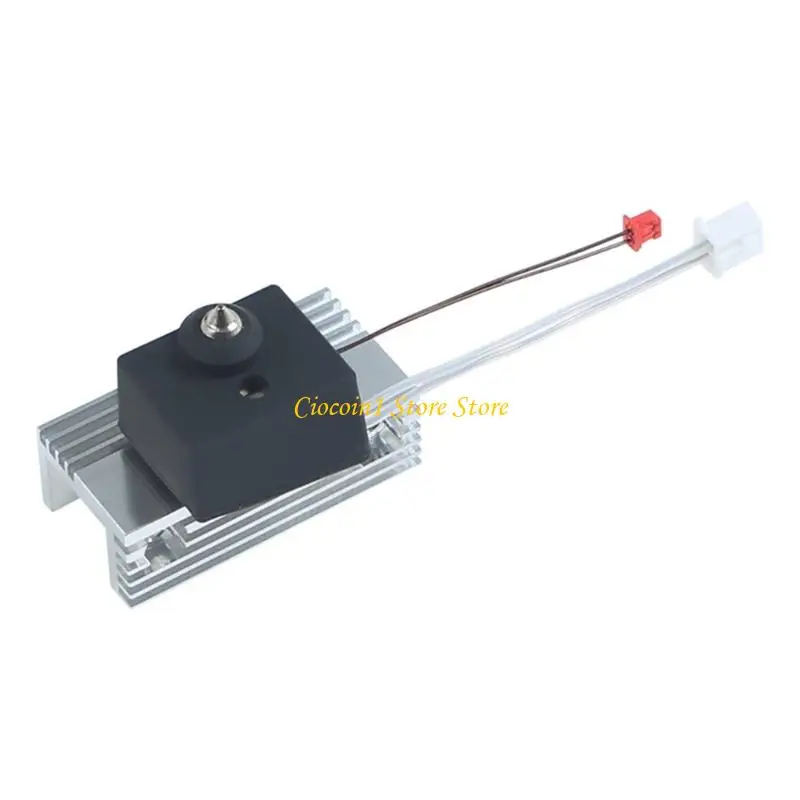 A3PC All Metal Extruder Heizungs Block Extrusion Heißesend für Ender 3 S1 mit Silcon -Hülse und 0,4 mm Metalldüse – Detail 9