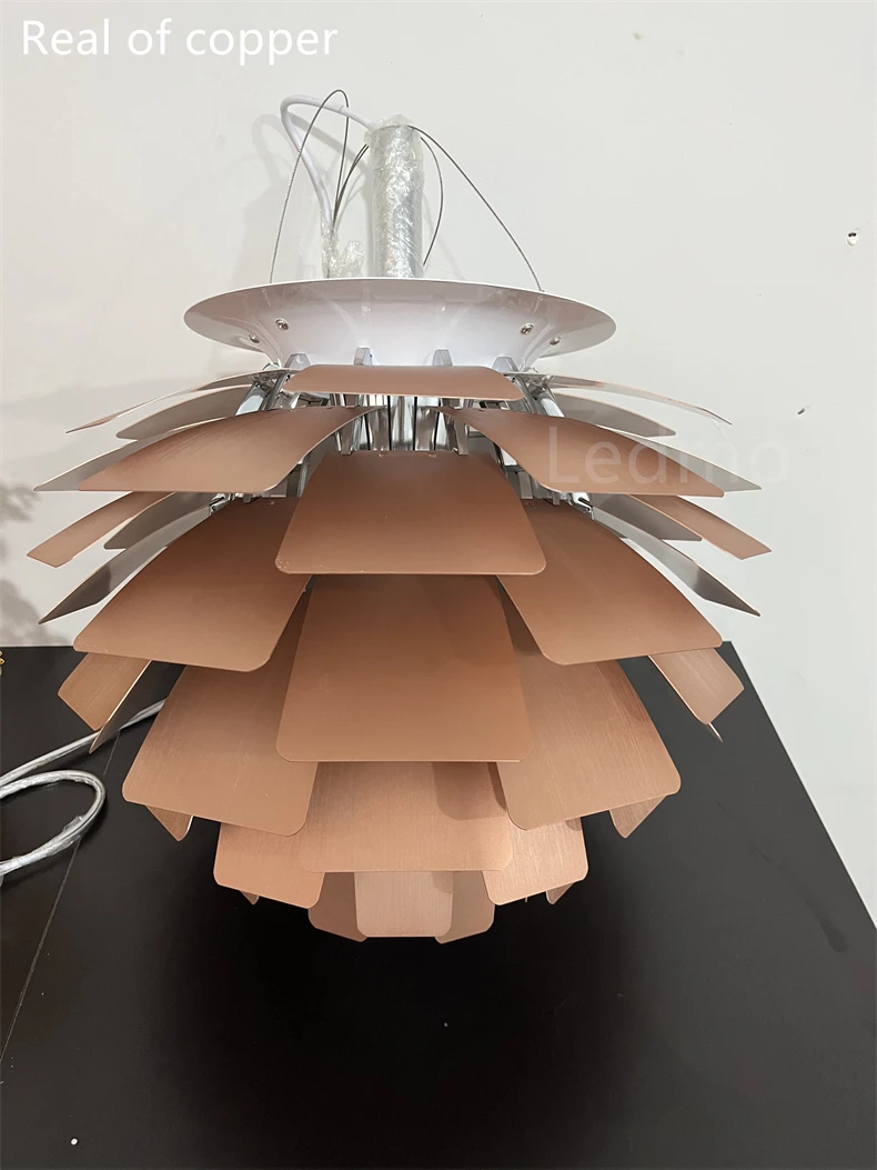 Description Picture 6 of itemHigh Quality Artichoke Pendant Light Chandelier Ceiling Hanging Suspension Lamp Close to Original