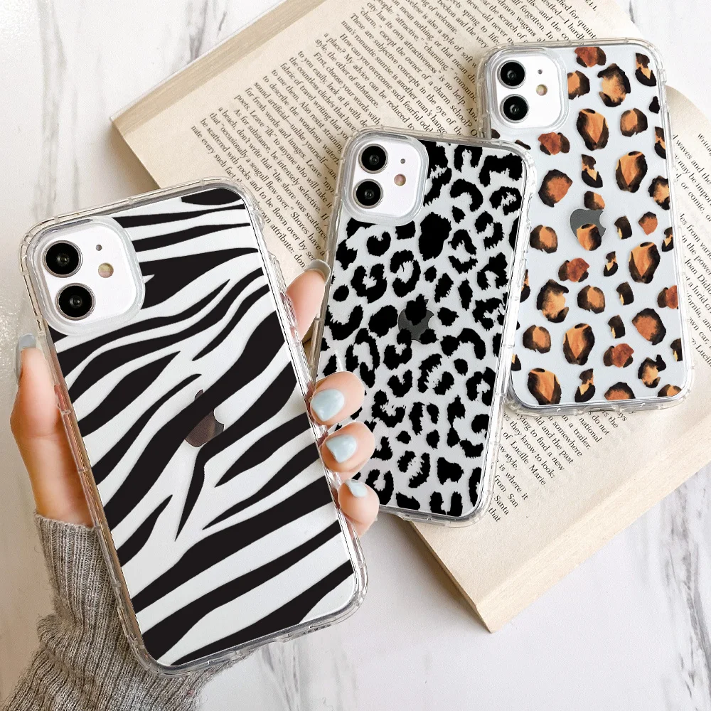 Flamingo Phone Case For IPhone 11 Funda Iphone 12 Pro Max Coque iphone 13 Mini XS XR SE 2020 6s 7 8 Plus Clear TPU Silicon Cover