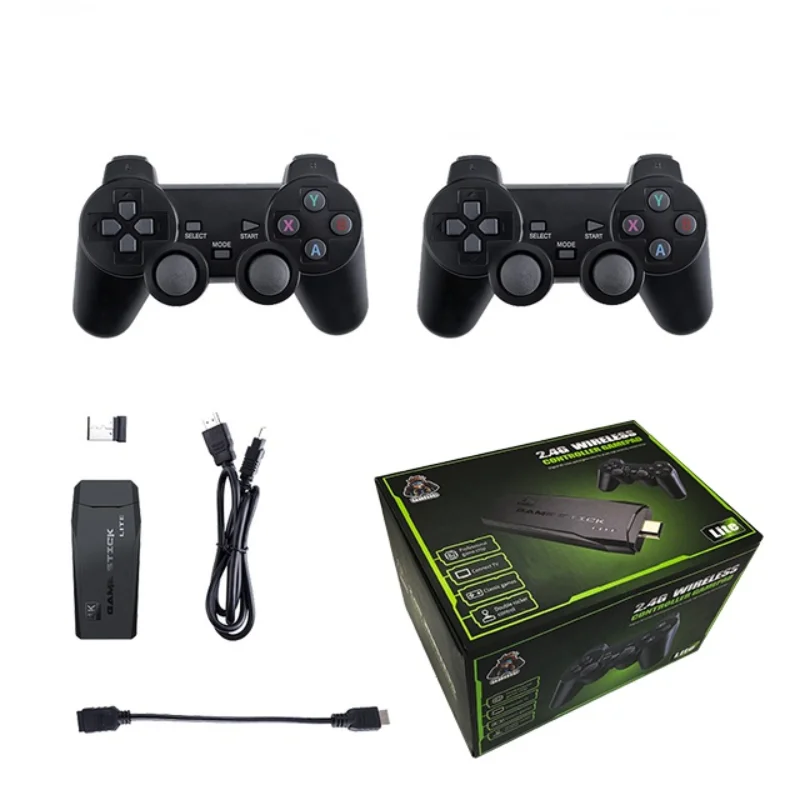 

Video Game Consoles Built-in 10000 Games Wireless Controllers Game Players Gamepad Joystick for PS1