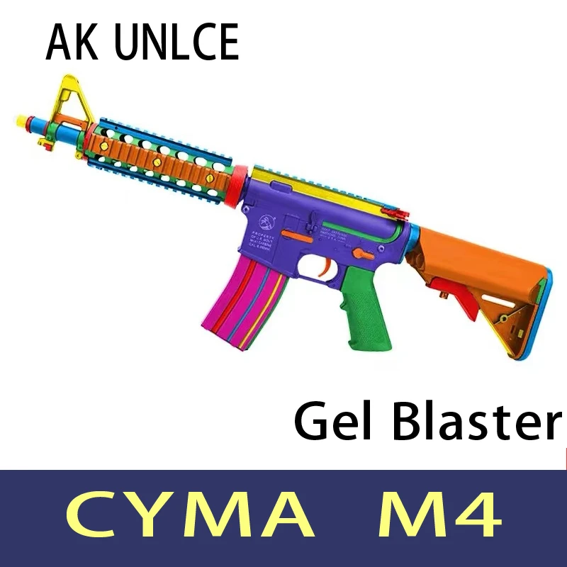 Ak Uncle Cyma M4 Gel Blaster Magazine Feeding Nylon Toys Gun Electric Continuous Launch Children's Gifts