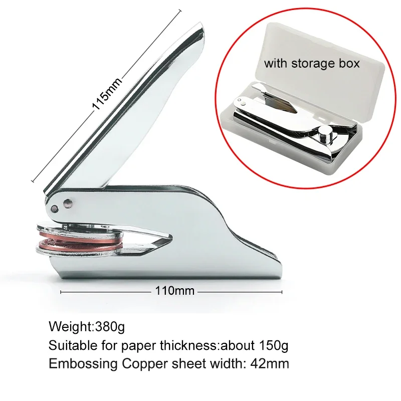 Wedding Embosser Stamp LOGO Custom Personalized Embossing Seal Customization Letter Head Wedding Envelope Graduation Decora embossing stamp heating stamping embosser