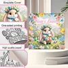 Adult Picture Book: Enchanting Easter Bunny Coloring Book with Dreamy Scenes for Relaxation and Creativity 3