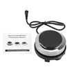 Portable 110V 500W Electric Mini Stove Hot Plate Multifunction Home Heater (US Plug 110V) Coffee Heater Stove Cooking Plate 2