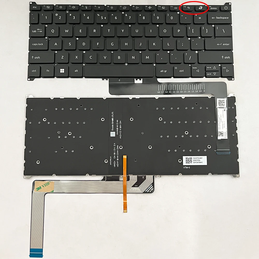 Laptop alternate keyboard for A314-23M A314-23P A314-36M A314-36P