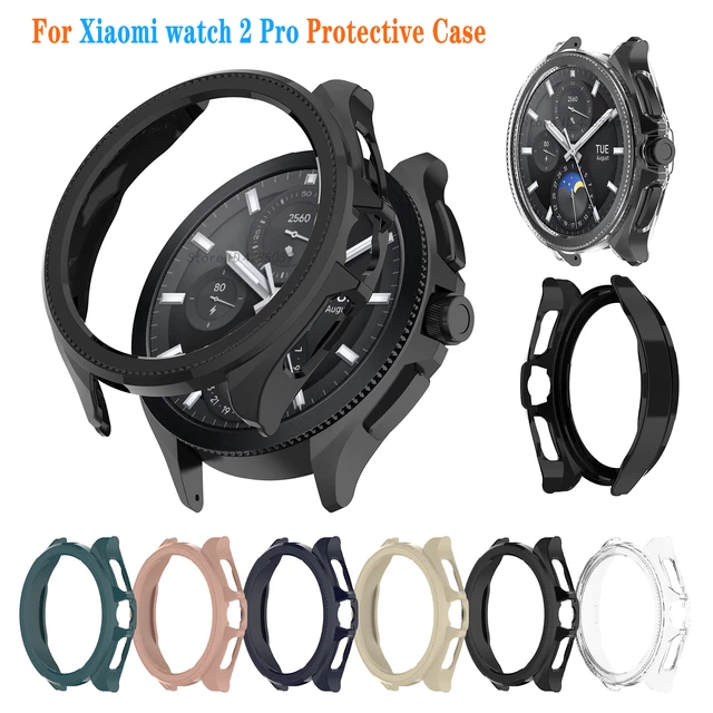 For Xiaomi Watch 2 Pro Case Protective Shell Frame Cover For Mi Watch 2 Pro  Smart Watch Protector Hard PC Bumper Accessories - AliExpress