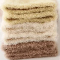 Autumn Winter New Baby Socks Thicken Velvet  Terry Newborn Boy Girl Warm Stockings Solid Knitted Infant Children Mid Tube Socken 6