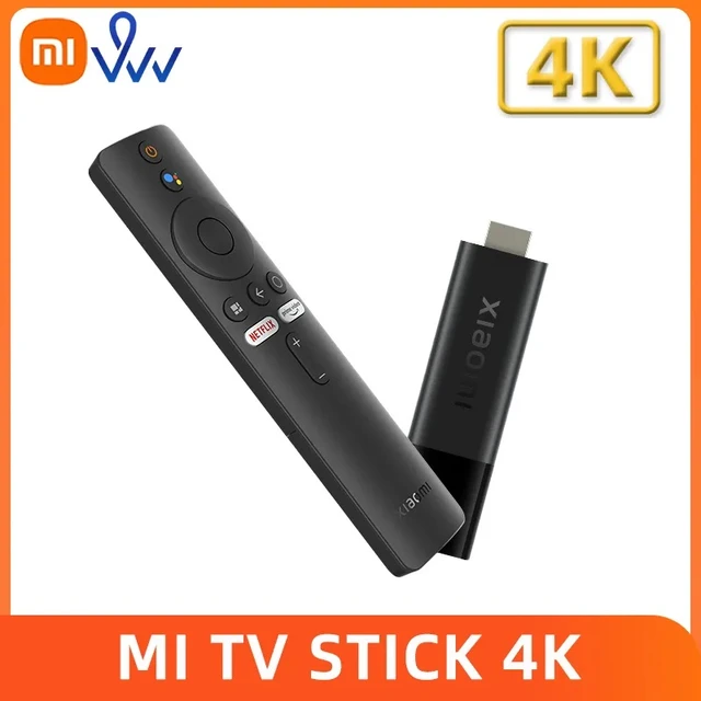 Global Version Xiaomi Tv Stick 4k Android Tv  Portable Media Streaming  Assistant - Tv Stick - Aliexpress