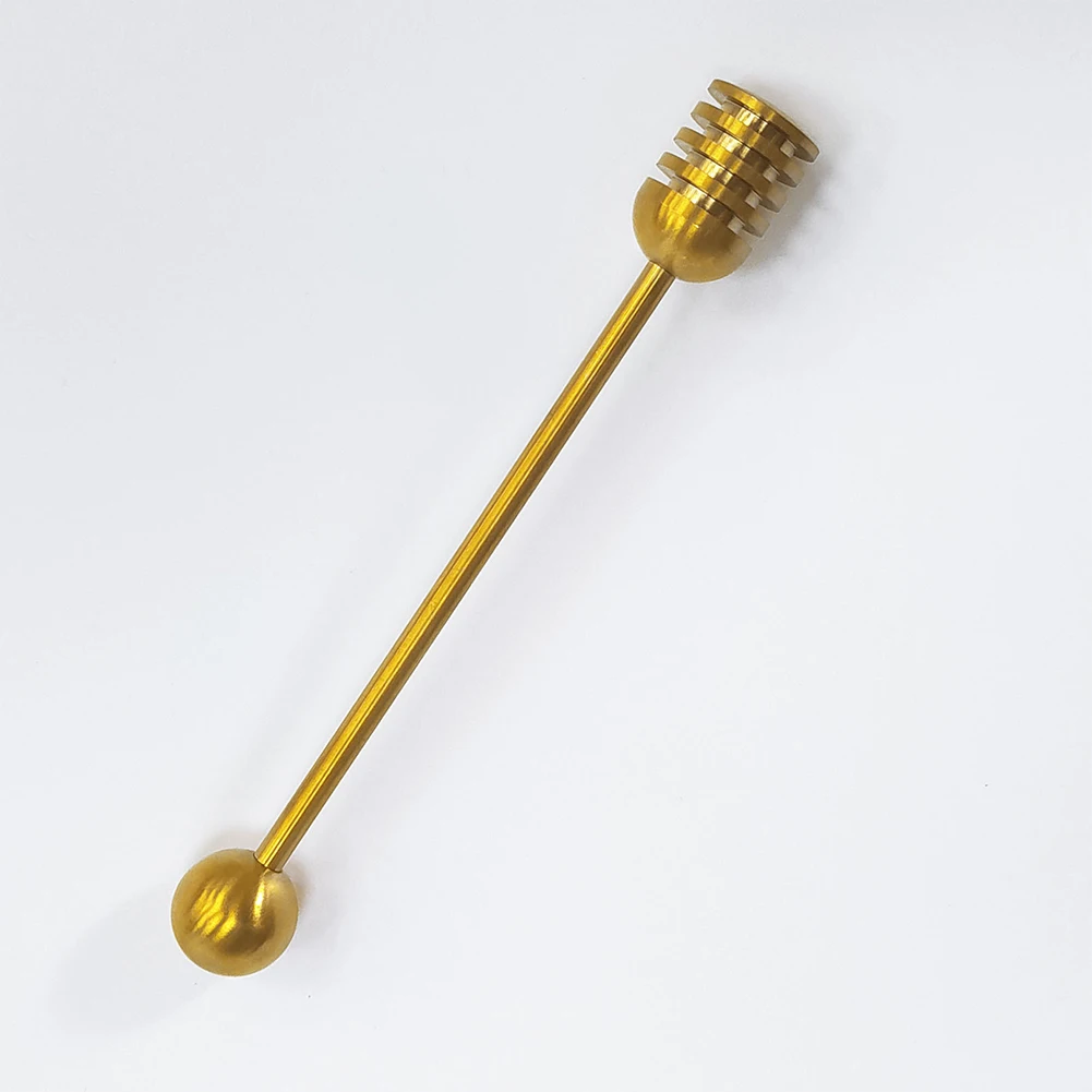 Coffee Stirrers 304 Stainless Steel Honey Dippers Daily Kitchen Accessories Detachable Spoons Efficient Dispensing Design