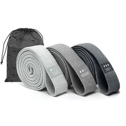 Enhanced Fabric Resistance Bands - Non - Slip Exercise and Booty Bands for Fitness, Pilates, and Stretching Workouts at Home (ZD05)
