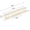 Natural Cotton Linen Long Strip Bath Towel Powerful Exfoliating Back Massage Rubbing Shower Brush Body Scrubber Cleaning Tool 5