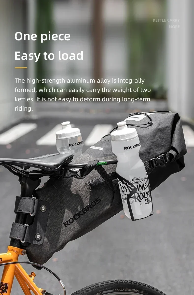 Bicycle Saddle Tail Bag Stabilizer Bracket Bicycle Bottle Cage Stabilizer Support Aluminum Alloy Tail Bag bicycle bottle holder,water bottle holder,bicycle saddle bag bracket
