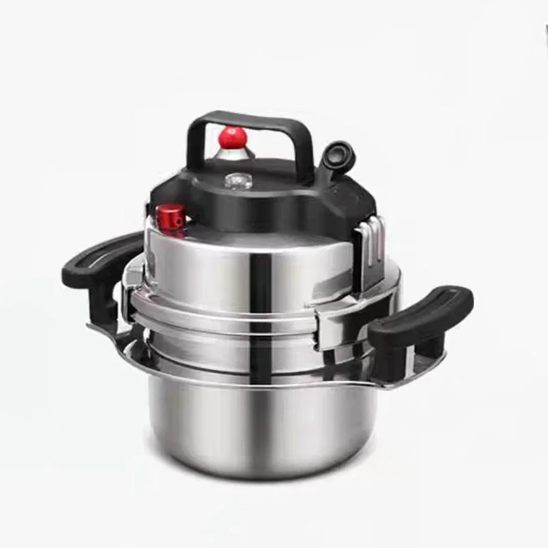 Stainless Steel Pressure Cooker Mini Pressure Pot Portable Quick Cooking Pot For Induction Ceramic Stove Gas Heating 1.6L