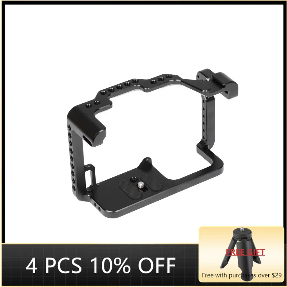 Szrig Basic Cage Dslr Camera Gh5 Camera Cage Full Frame With Shoe Mount