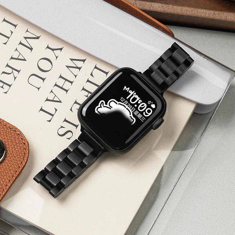 ตัวเลือกสินค้า สร้อยข้อมือสแตนเลสสตีล สำหรับ Apple Watch ทุกขนาด