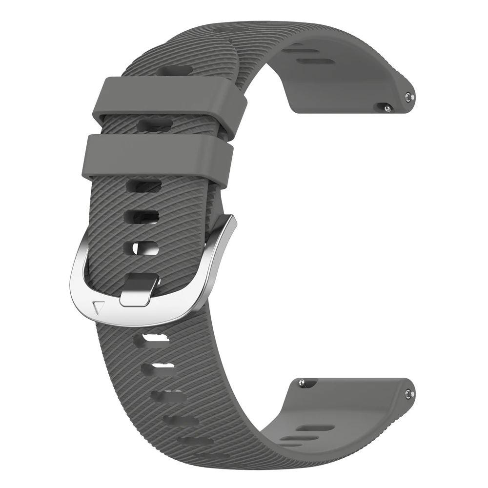 Premium 20MM Silicone Watchband Bracelet - Versatile Fitness Accessories