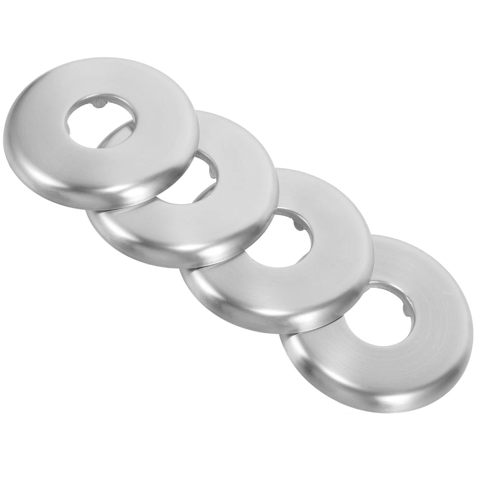 

4 Pcs Accessories for Decorative Cover Flange Pipe Round Wall-mounted Water Replacement Escutcheon Plate