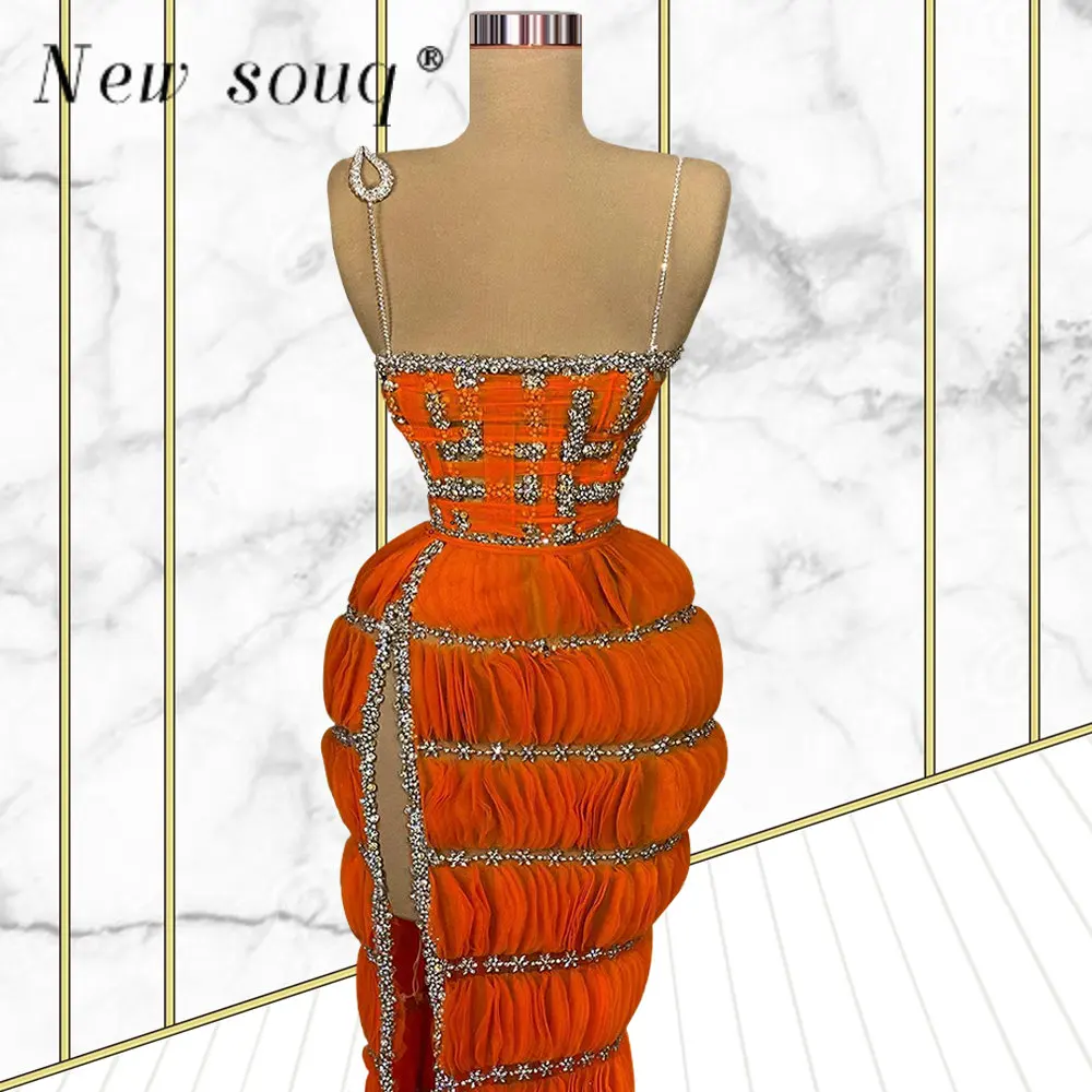 Рисунок 2 - Роскошные оранжевые вечерние платья