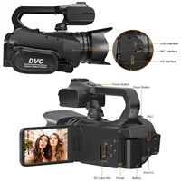 4K 60FPS Professional Camcorder for Photography 64MP WiFi Livestream Webcam Video Cameras 18X Digital Zoom YouTube Vlog Recorder - Image 2