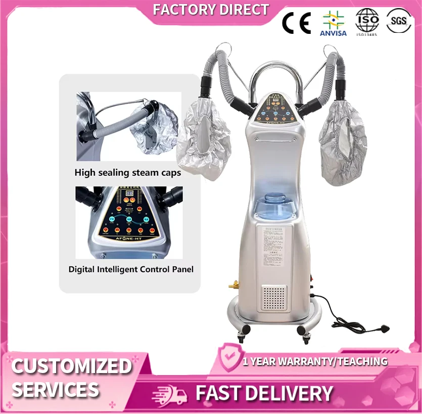 Professional Ozone Micro-Mist Nano Hair Steamer Biochemical Instrument Dry Hair Beauty Spa Professional Ozone Steamer