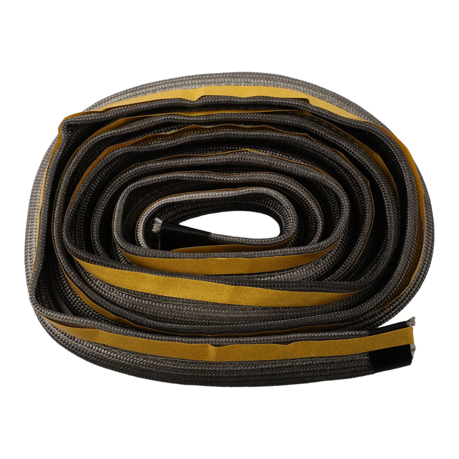 Stove rope seal Door Seal Black Diameter 10mm Fire Glue Glass Yarns Oven Thermal Insulation 1pcs Practical