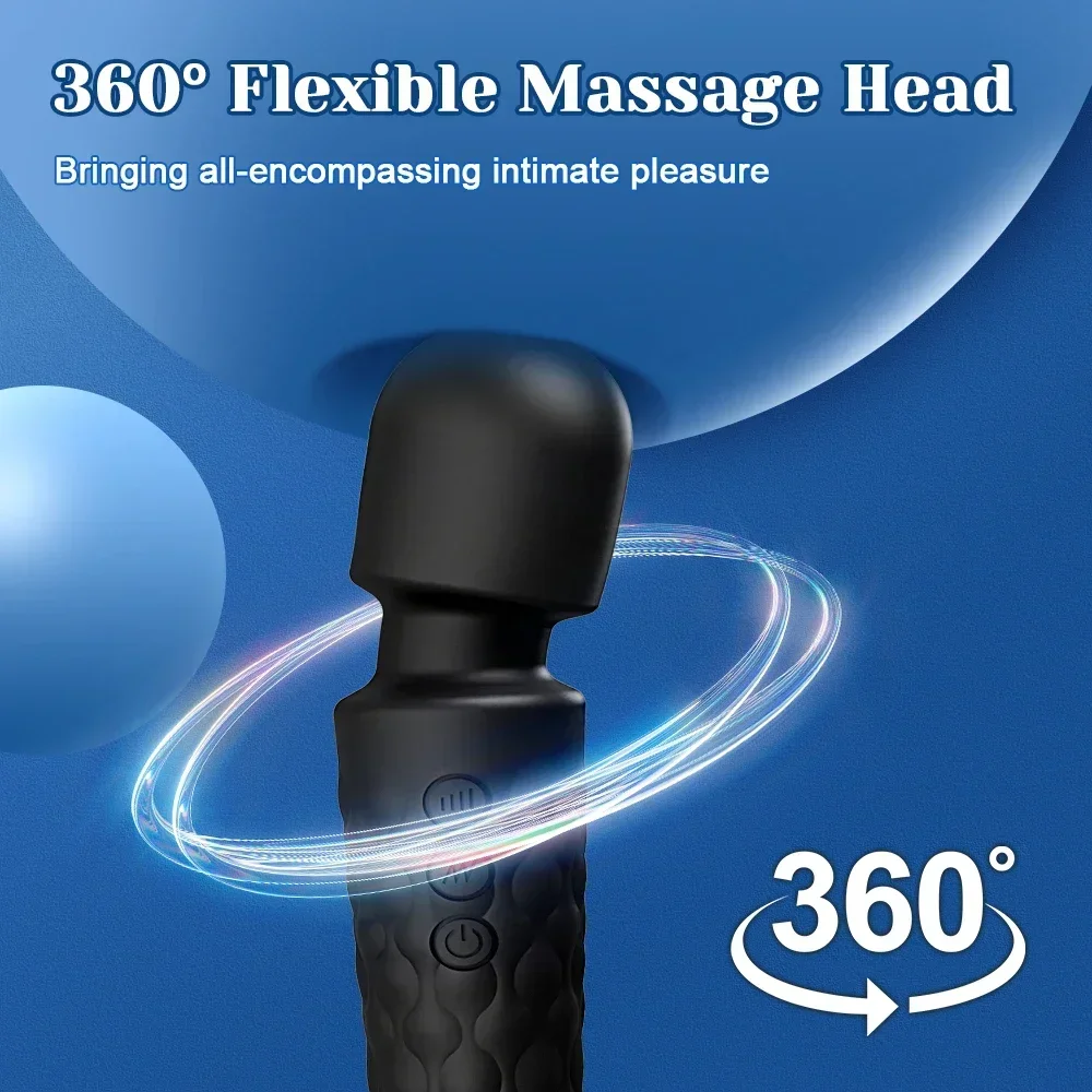 20 Modes Vibrator AV Magic Wand Powerful Female G-spot Massager Clit Clitoris Stimulator Sex Toys Adult Female Erotic Products clitoris vibrator clit sucking vibrator female sex toys vibrator sex toy