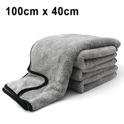 Ultra - Absorbent Microfiber Towels for Car Wash & Home Detailing, Lint - Free & Durable (100cmx40cm)