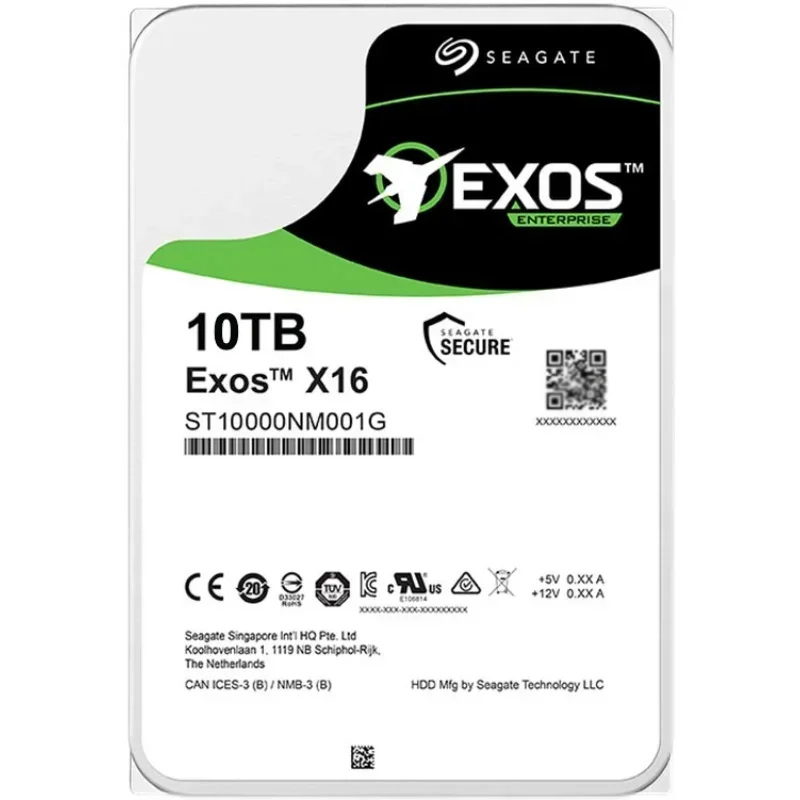Seagate ST10000NM001G 10T 헬륨 갤럭시 엔터프라이즈 NAS 기계식..