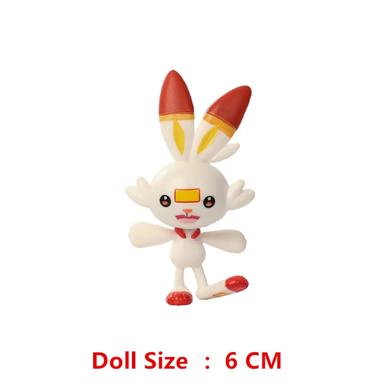 thumbnail image 1 of Figuras de acción de Pokémon de 4 a 13 cm, nuevas películas de dibujos animados, Pikachu, Mewtwo, Charmander, Blastoise, Gurado, modelo de mascota, juguetes de regalo, 1 of 5
