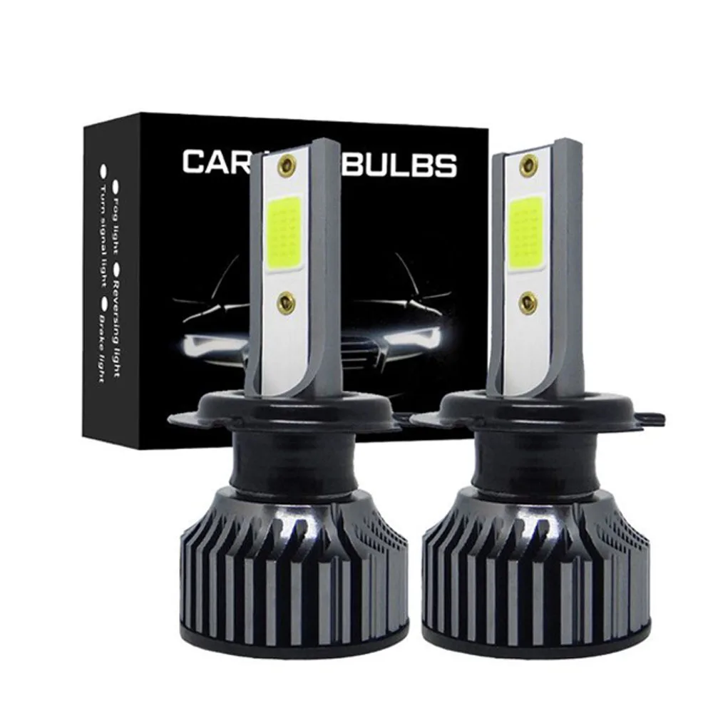 

10Pairs H7 H11 H8 H1 9005 9006 Car Headlight Bulbs 80W 12000LM 6000K Auto Headlamp Led Car Lights 12V 24V Car Styling Mini