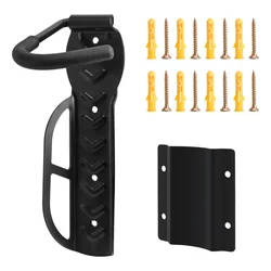Wall-Mounted Bicycle Storage Rack with Hanging Hook (Set)