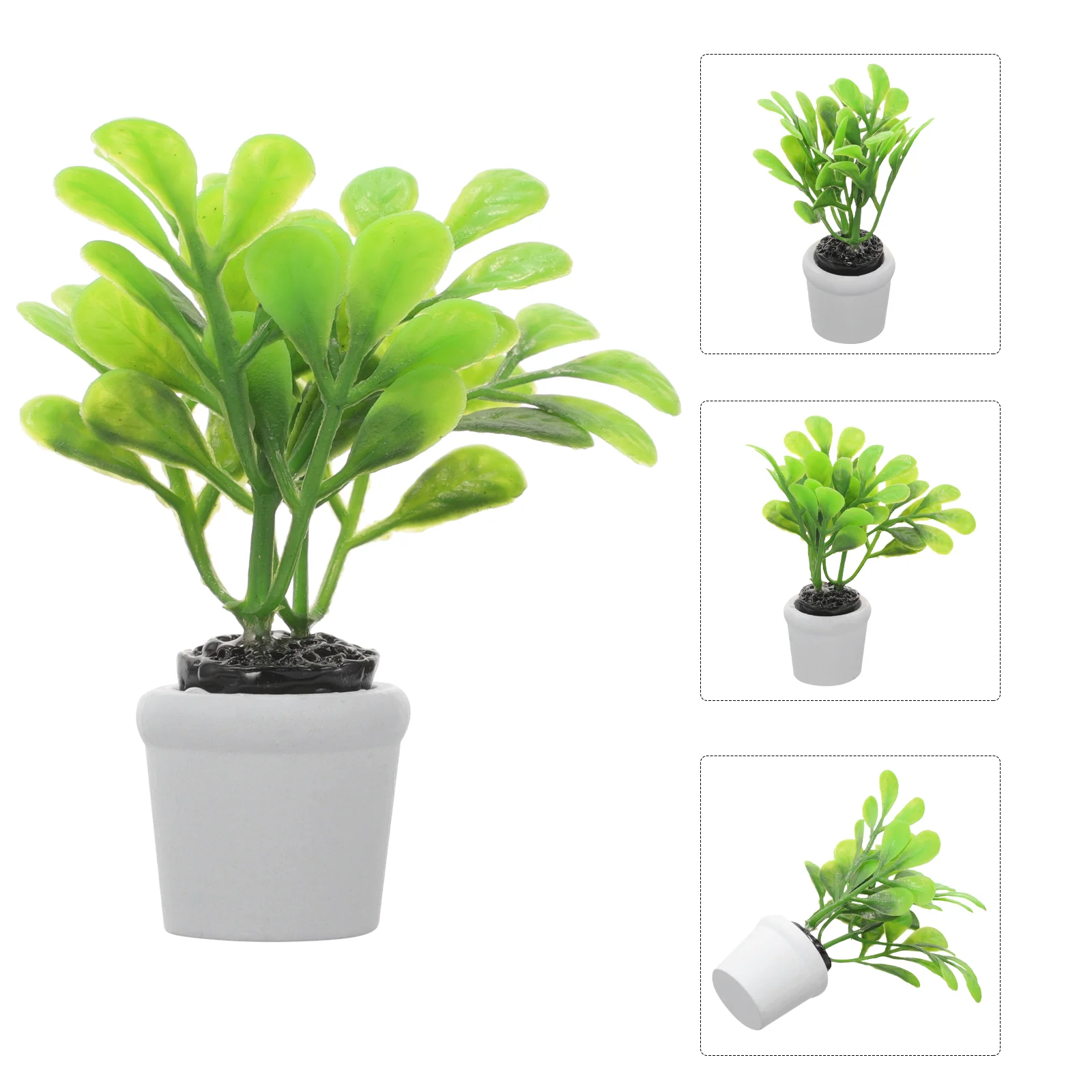 

Mini Plant Mini Potted Plant Table Centerpiece Dining Room Desk Decoration