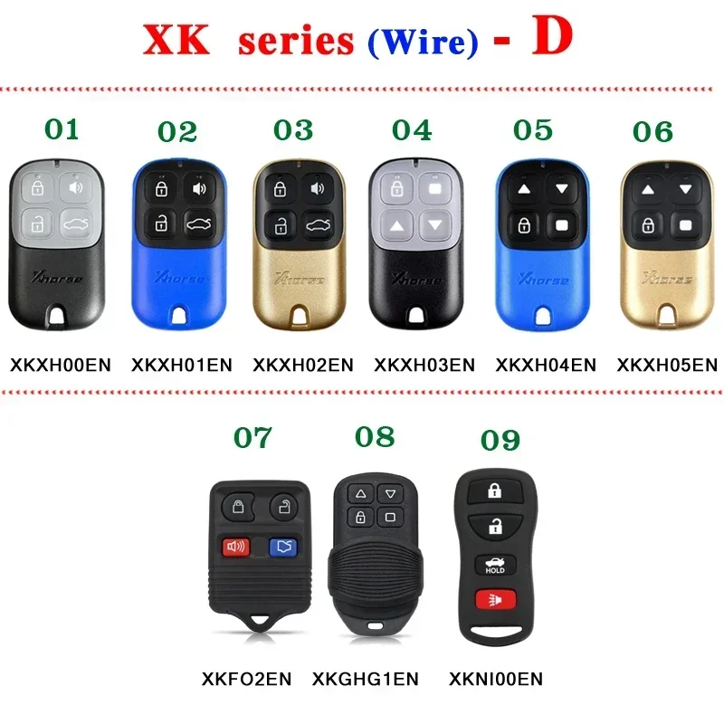 Universal Wire Remote - Xhorse VVDI XK Series (Enhanced)