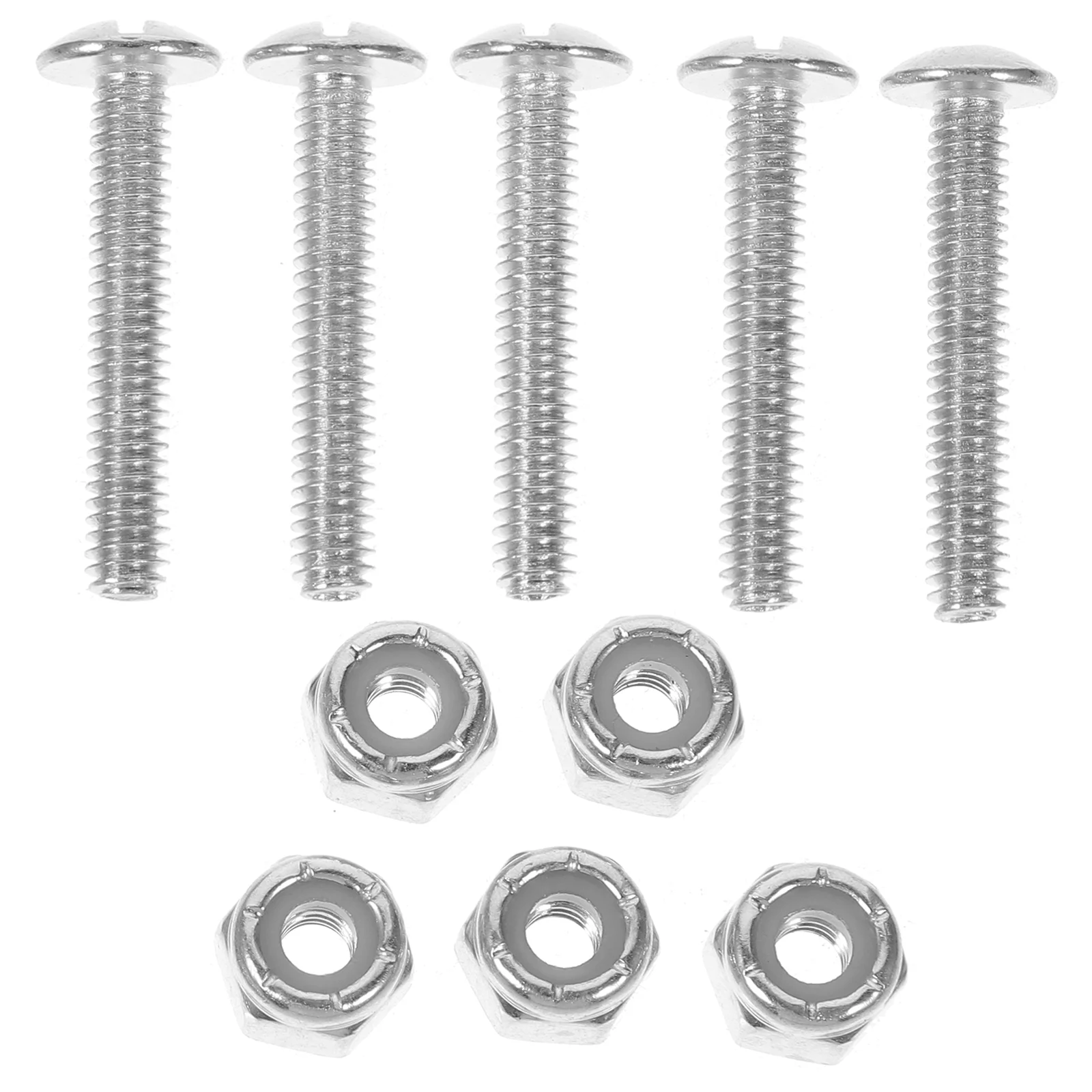 12 Pcs Table Football Screws Foosball Replacement Parts Nut Soccer Hardware Machine Nuts Galvanized Iron Accessories metal clip corner screws edge protector buckles for leather craft handbags purse end hook screw decorstion hardware accessories