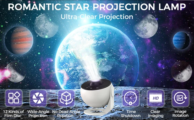 Lytmi 13 in 1 Planetarium Galaxy Projector, 8K Star Projector with Tim