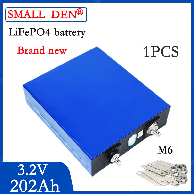 

NEW 3.2V 200Ah 202Ah Lifepo4 rechargeable battery 3C Lithium Iron Phosphate DIY 12v 24v Electric car boat RV Inverter Home Solar