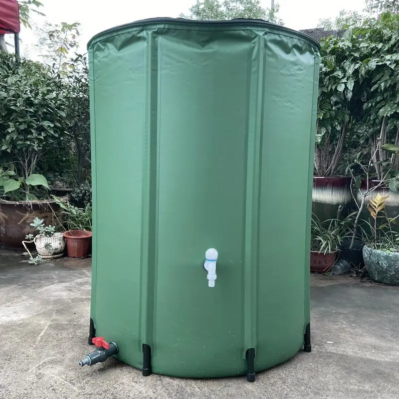 

Collapsible Rain Water Collector Barrel Large Capacity PVC folding Garden rainwater Container bucket for Rainy Day Water Collect