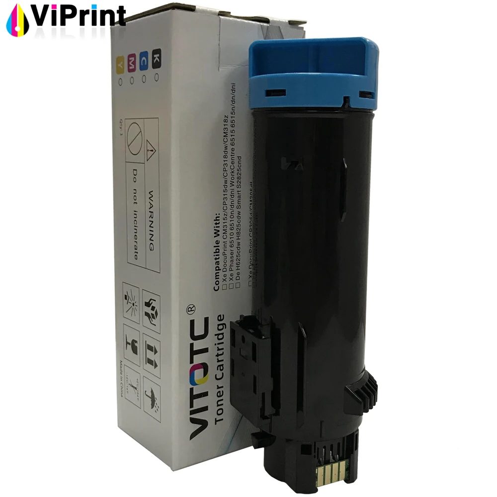 Toner Cartridge Compatible For Xerox Phaser 6510 6510N WorkCentre 6515 6515n 6515DN MFP Laser Printer