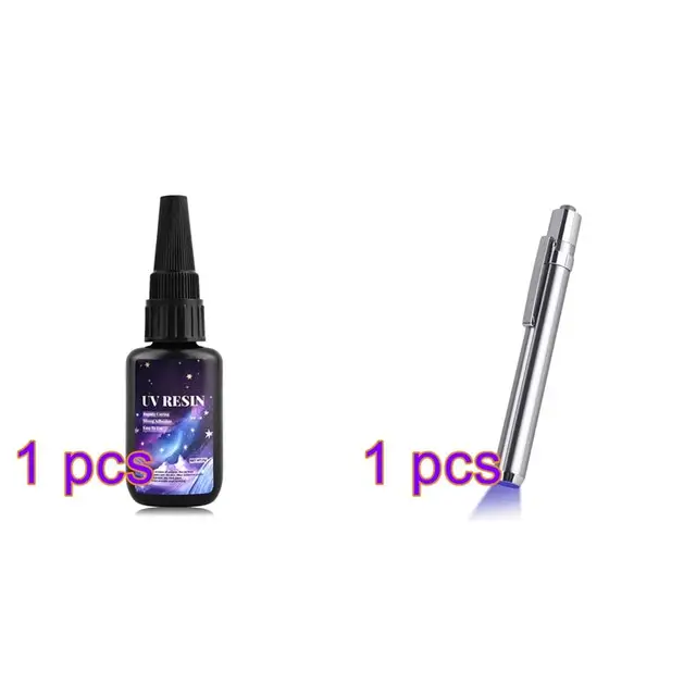 UV Bonding & Welding Glue Kit Super Bonding UV Glue with Black Light