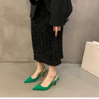 2024 Fashionable Pointed Toe Stiletto Heel Shallow Mouth New Sandals Summer Sexy Elegant Casual Stiletto Women's Shoes NO:M05 - Image 3