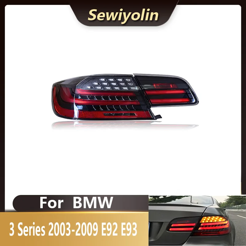 Car Accessories Led LCI Tail Lights For BMW 3 Series 2003 2009 E92 E93 Coupe or Convertible Plug